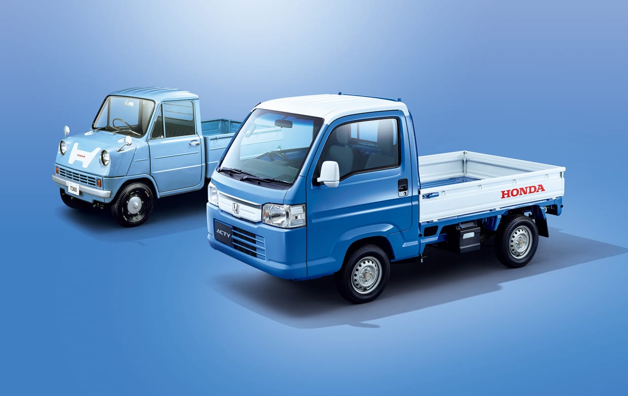ACTY TRUCK TOWN特別仕様車・スピリットカラースタイル ベイブルー×ホワイト